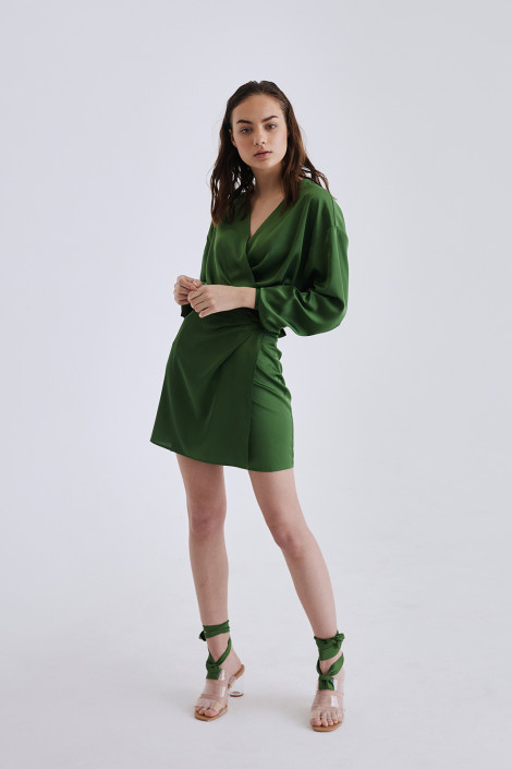Платье Aria зеленый лес