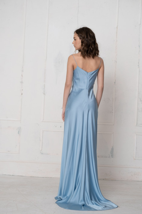 Платье Florian голубой колокольчк