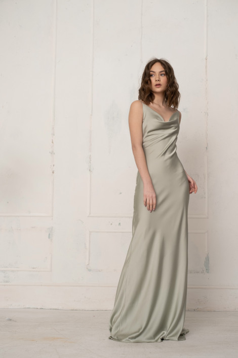 Платье Florian оливковое