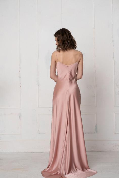 Платье Florian розовое золото