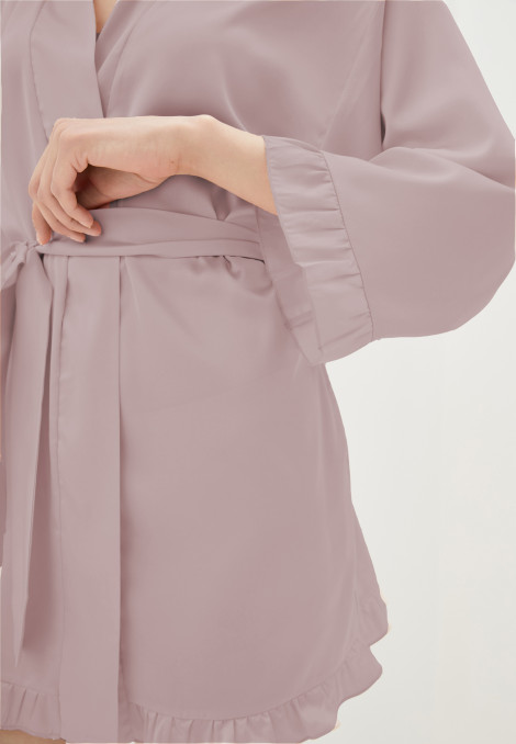 Dressing gown Grace rose gold
